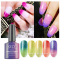 Hot selling 7.3ml 24colors temperature change color nailart